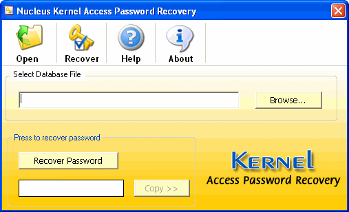 Access MDB Password Recovery